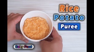 'Baby Food | Sweet Potato Rice Puree for Babies & Toddlers | Weight Gain Baby Food for 6M Plus Babies'