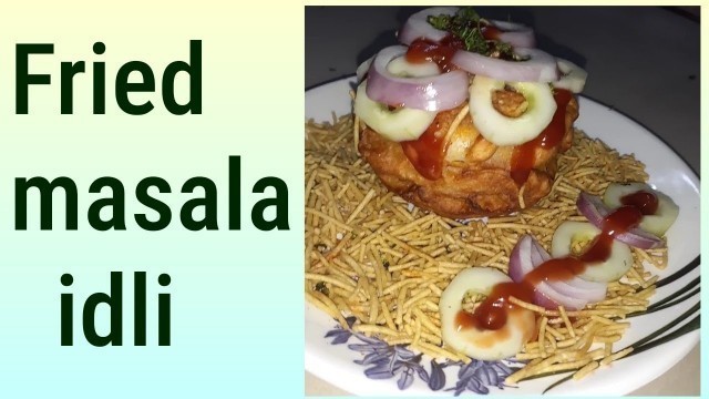 'Fried masala idli.........#idli #foodie #tastyfood #Creativefood #snacks #Shortsvideo'