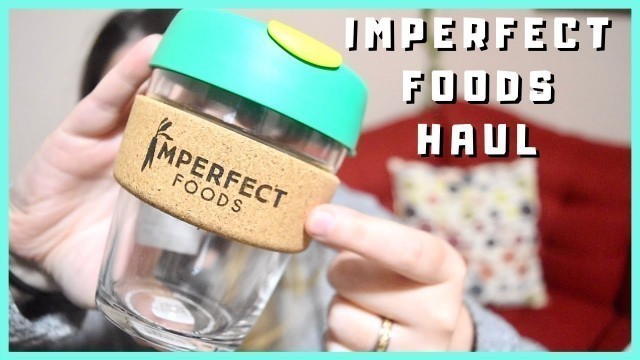 'IMPERFECT FOODS UNBOXING | VEGAN GROCERY HAUL'