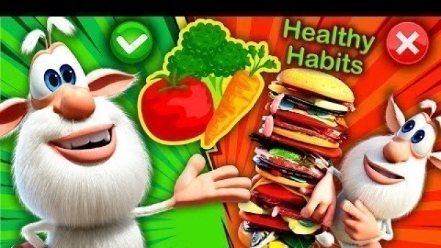 'Booba - Healthy Food vs. Fast Food - Cartoon for kids'