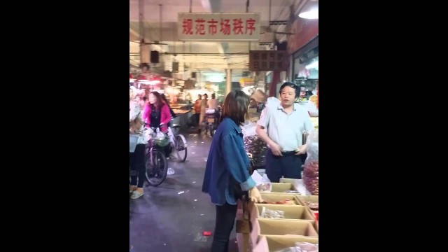 'Waisha, Shantou ,China. Food market 外砂汕頭的超市'