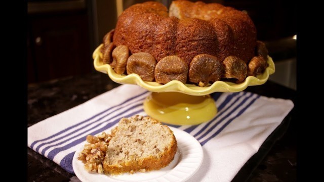 'How to make Fig & Walnut Cake (Assyrian Food)'