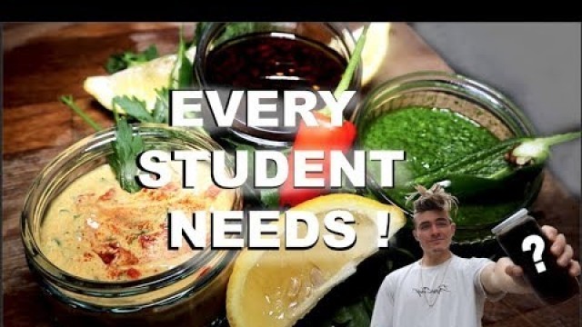 '3 Lazy Marinades Every Student Needs! | Uni Meal Recipes..'