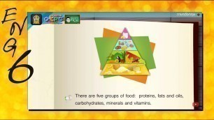 'Food pyramid - ภาษาอังกฤษ ป.6'