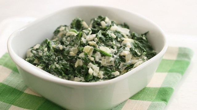 'Easy Creamed Spinach - Everyday Food with Sarah Carey'