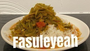 'Assyrian Food/Fasuleyeah(Green beans)'