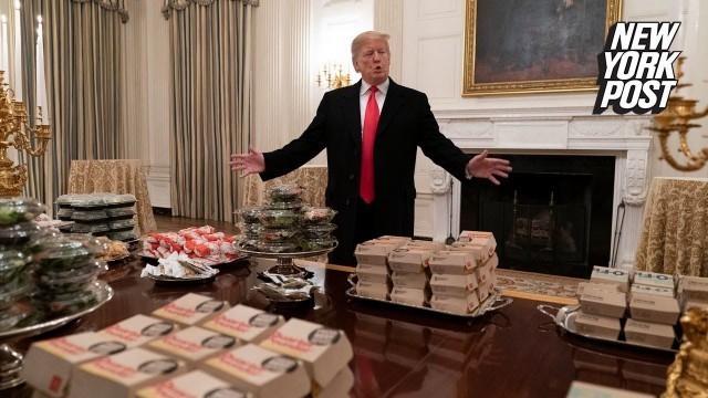 'Burger King trolls Trump on including \'hamberders\' in \'massive\' fast food order'