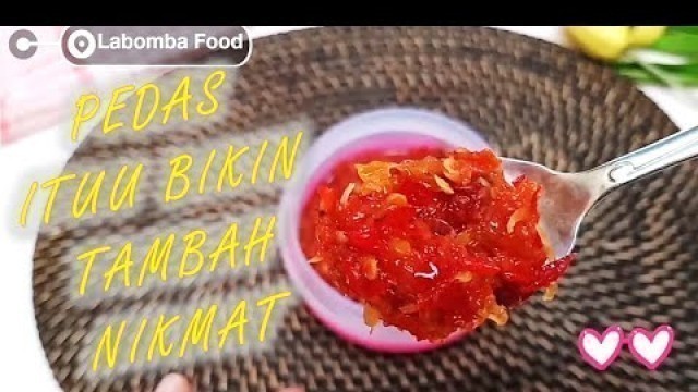 'RESEP SAMBAL BAWANG NON MSG ALA LABOMBA FOOD 