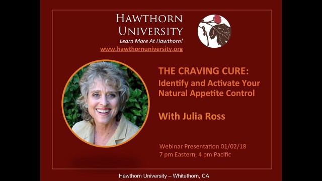 'THE CRAVING CURE: Identify and Activate Your Natural Appetite Control with Julia Ross'