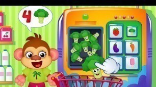 'Funny Food! ABC Learning Games for Kids, Toddlers - Free Apps Gameplay Movie Fun Game'