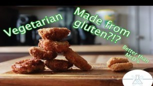 'Why MSG makes food taste meaty | Seitan Katsu nuggets | Recipe Breakdown'