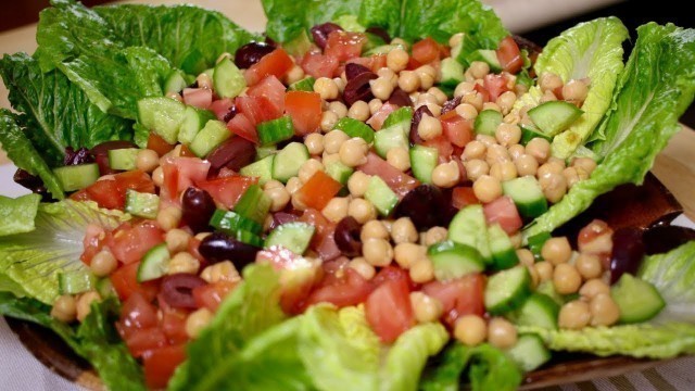 'How to make Chickpea Salad (Assyrian Food)'