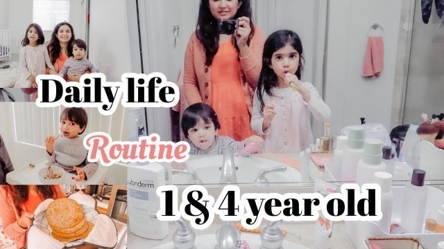 'Pakistani Mom Daily Routine with 1 & 4 year old| toddler meal Ideas #urduhindivlogs'