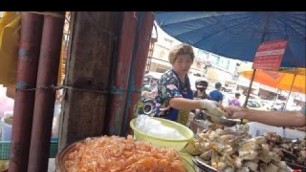 'Thai street food china town bangkok market'