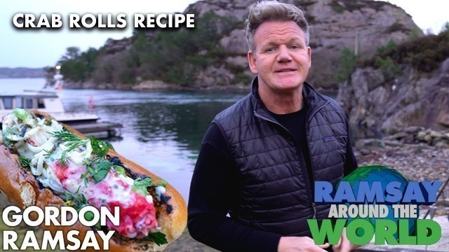 'Gordon Ramsay\'s Quick Grilled Crab Rolls Recipe'