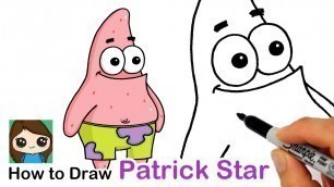 'How to Draw Patrick Star | SpongeBob SquarePants'