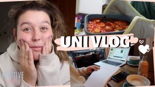 'UNI VLOG | Back 2 Gym, Vegan Meals + WHY I HATE UNI'