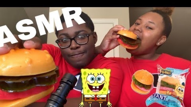 'ASMR GIANT GUMMY KRABBY PATTY'