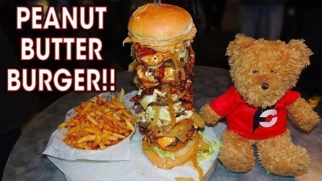 'STELLANATOR PEANUT BUTTER BURGER CHALLENGE!!'