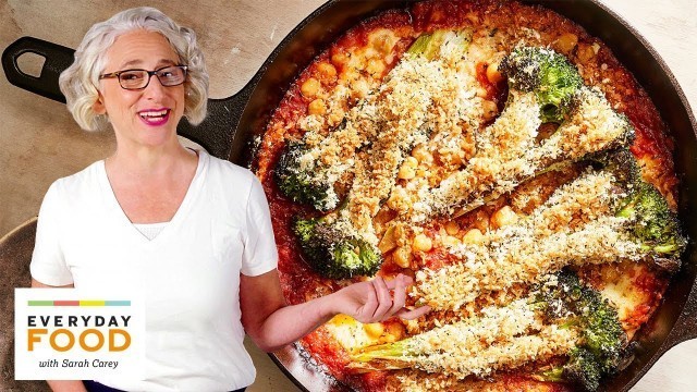 'Broccoli-and-Chickpea Parmesan | Pantry Staples | Everyday Food with Sarah Carey'