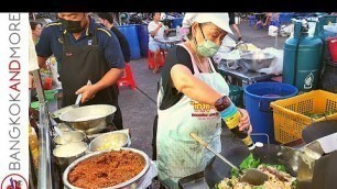 'Awesome STREET FOOD Cooking Before It Starts To Rain Heavily'