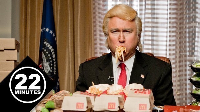 'Donald Trump\'s love of fast food knows no boundaries | 22 Minutes'