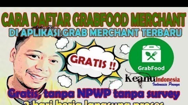 'CARA DAFTAR GRAB FOOD MERCHANT TANPA NPWP LANGSUNG PROSES || CARA MENJADI mitra grabfood'