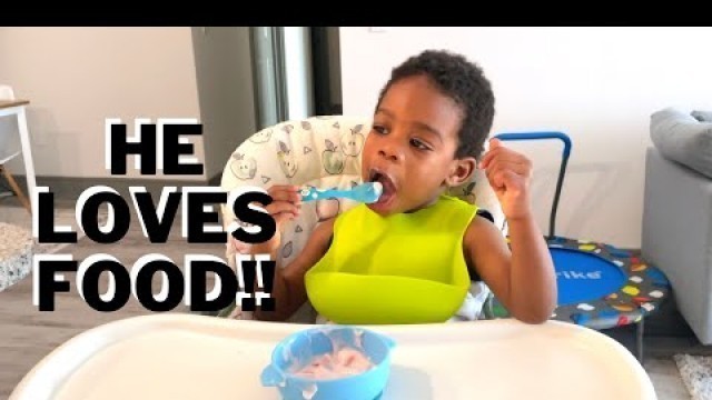 'WATCH Our Son Eat In A Day! 