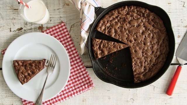 'Double Chocolate Skillet Cookie  - Everyday Food with Sarah Carey'