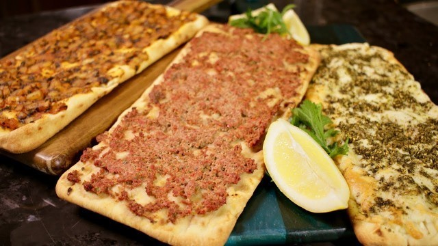 'How to make 3 Easy Appetizer Flatbreads (Assyrian Food)'