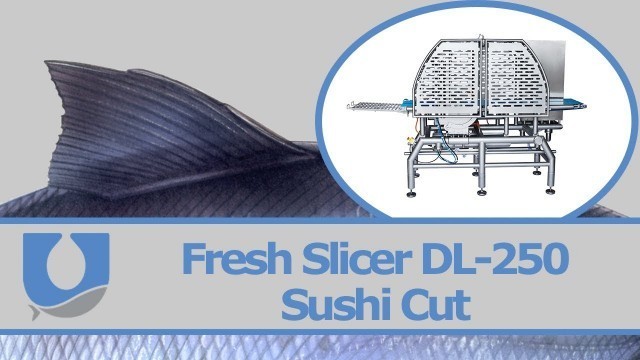 'Salmon Slicer: Fresh Slicer DL-250 Sushi Cut|  Uni-Food Technic A/S'