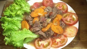 'Char Lok Lak Beef - Asian Food Recipes, Cambodian Food Cooking, by KarKar24'