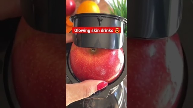 'Glass+Glowing skin drinks 