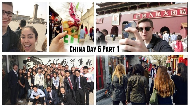 'China Day 6: Tienanmen Square!!!, Mao Zedong at lunch + shopping/food market'