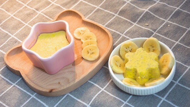 'How To Make Banana Flan For 7m+ Babies And Toddlers | Baby Food'