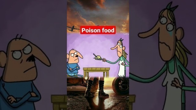 'poison food #cartoon #funny #viral #pubgmobile #shorts #squidgame#food'