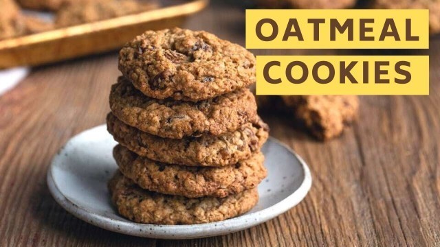 'How to Make Oatmeal Cookies? || Healthy Sugar Free Cookies Recipe || Toddlers Food Recipe'