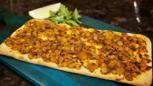 'How to make Eggplant Flatbread (Assyrian Food)'