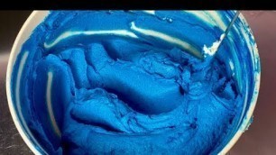 'How to make Royal blue on Buttercream'