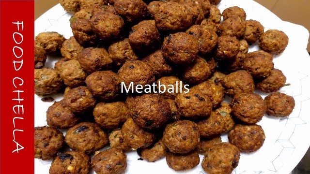 'Meatballs | Mini meatballs recipe for toddlers by Food Chella #recipesforkids #recipewithgroundbeef'