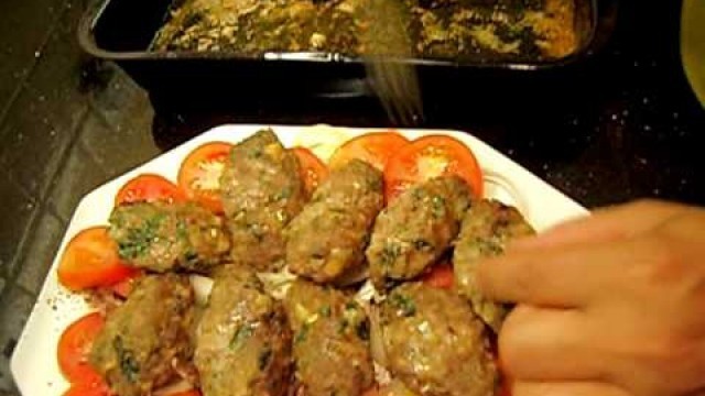 'Recipes Lamb Kofta Kebab Kufta Recipe Iraqi Assyrian Style 2/2'