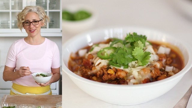 'Instant Pot Turkey Chili- Everyday Food with Sarah Carey'