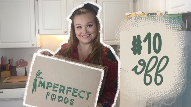 'Imperfect Foods \"unboxing\" | honest review'