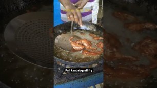 'Quail Fry வேற லெவல் அல்டிமேட் | #food #cooking #streetfood #shorts'