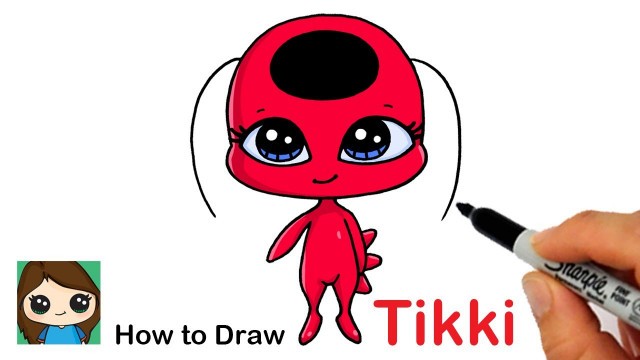 'How to Draw Miraculous Ladybug Kwami Tikki Easy'