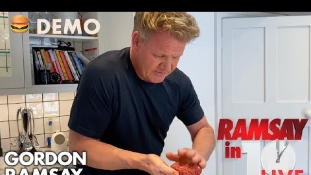 'Can Gordon Ramsay Cook a Burger in 10 Minutes for a Front-Line Workers Charity? | Ramsay In 10'