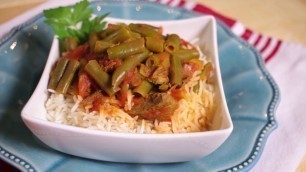 'How to make Shorbat Fasoulia / Green Bean Stew (Assyrian Food)'