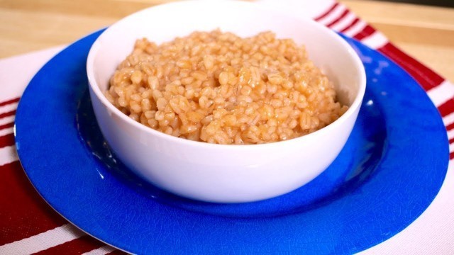 'How to make Kashkah / Pearl Barley Dish (Assyrian Food)'