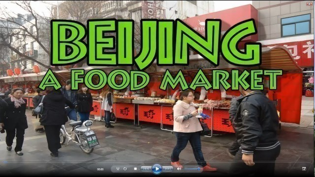 '中國, China, Beijing :  A delicious food market in Beijing'