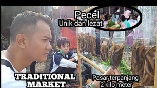 'Pasar Wuhan China kalah Ramai dengan Pasar Disini | Pasar Terpanjang | Belanja harus Jalan 2 km.'